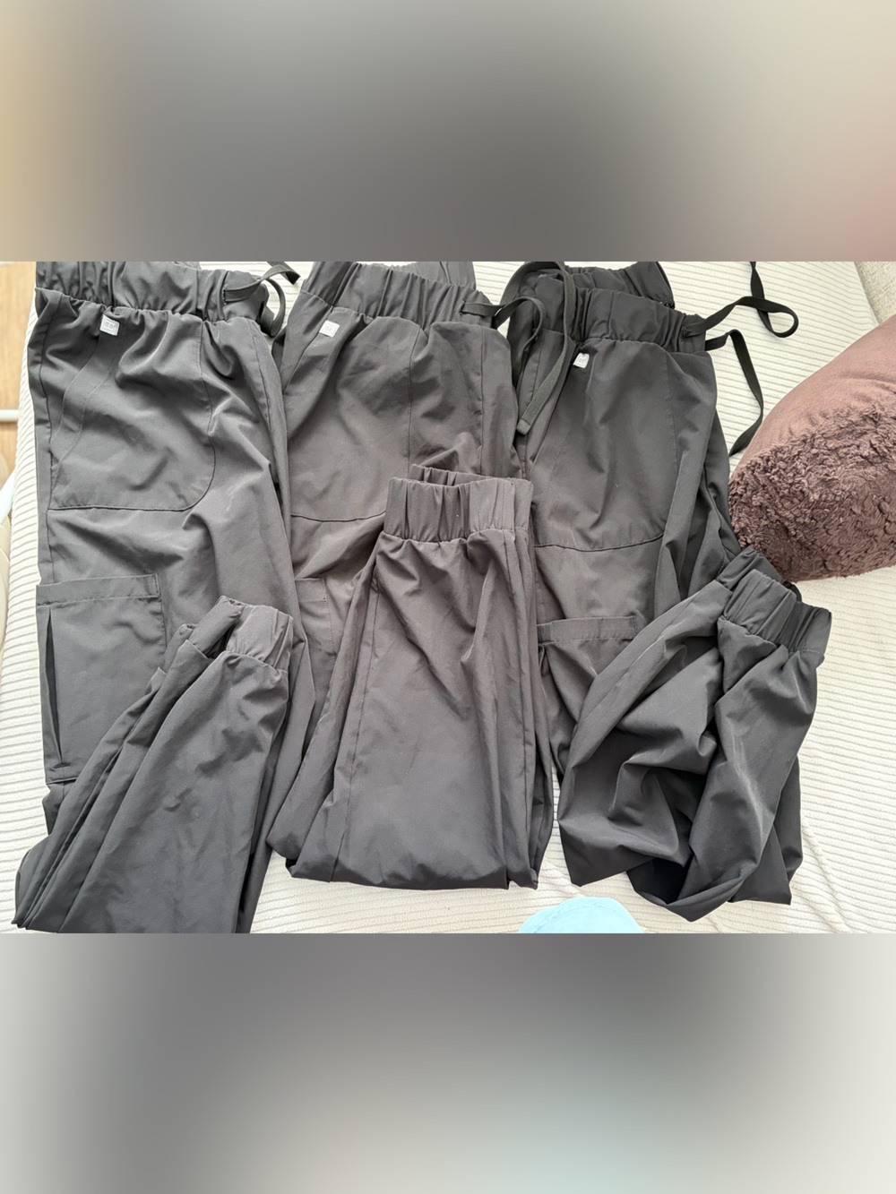 Three Pairs Women’s Hanes Jogger Scrubs